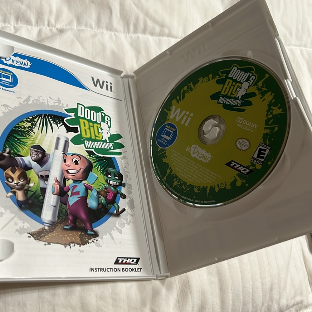 Nintendo Wii Video Games Collection uDraw - Picture 2 of 4